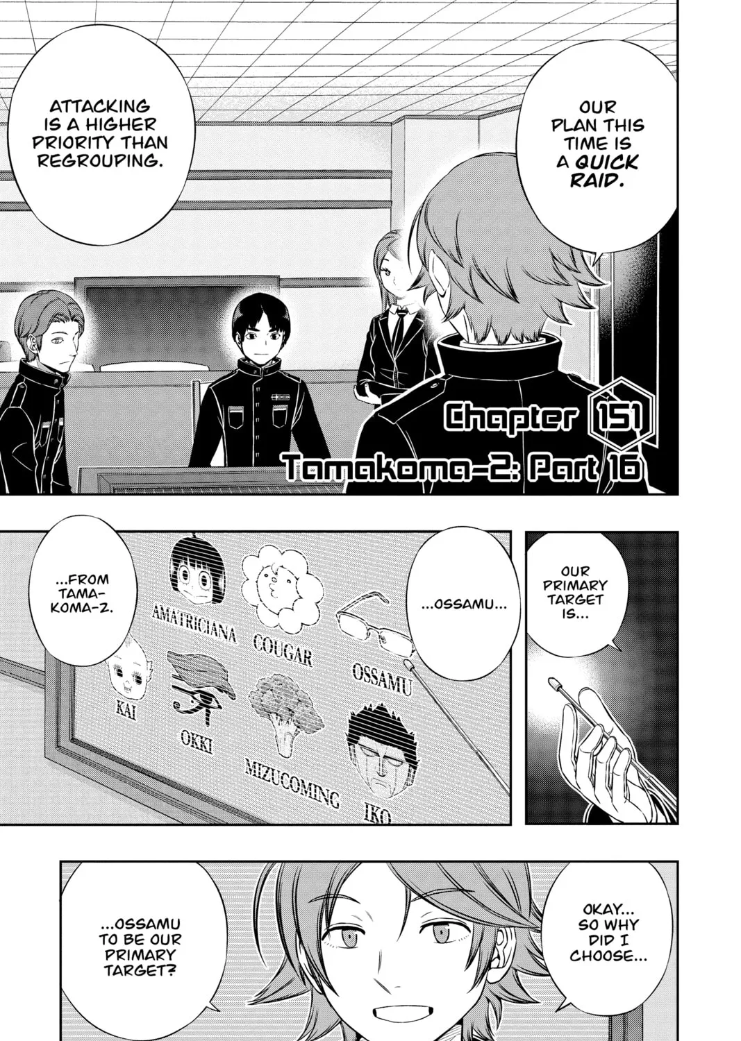 Read World Trigger chapter 151 image 0 on Lezhin