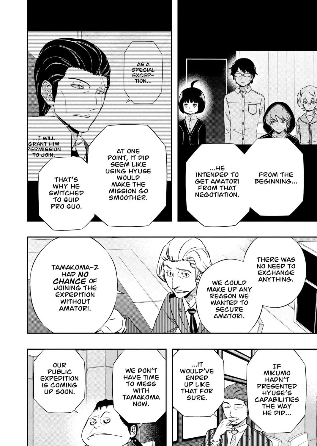 Read World Trigger chapter 151 image 22 on Lezhin