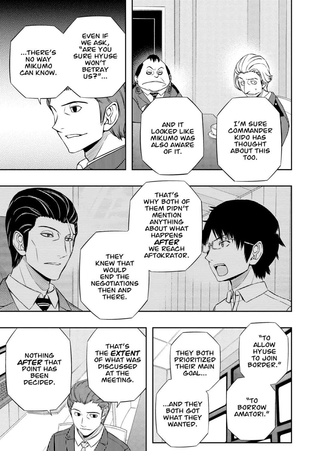 Read World Trigger chapter 151 image 28 on Lezhin