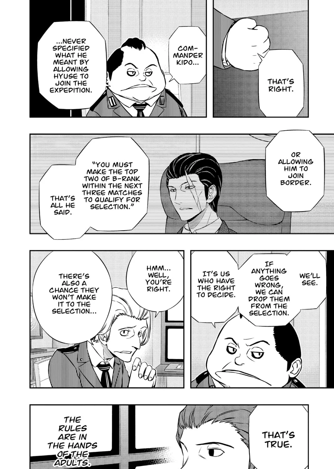 Read World Trigger chapter 151 image 30 on Lezhin