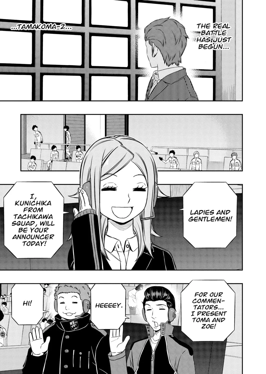 Read World Trigger chapter 151 image 32 on Lezhin