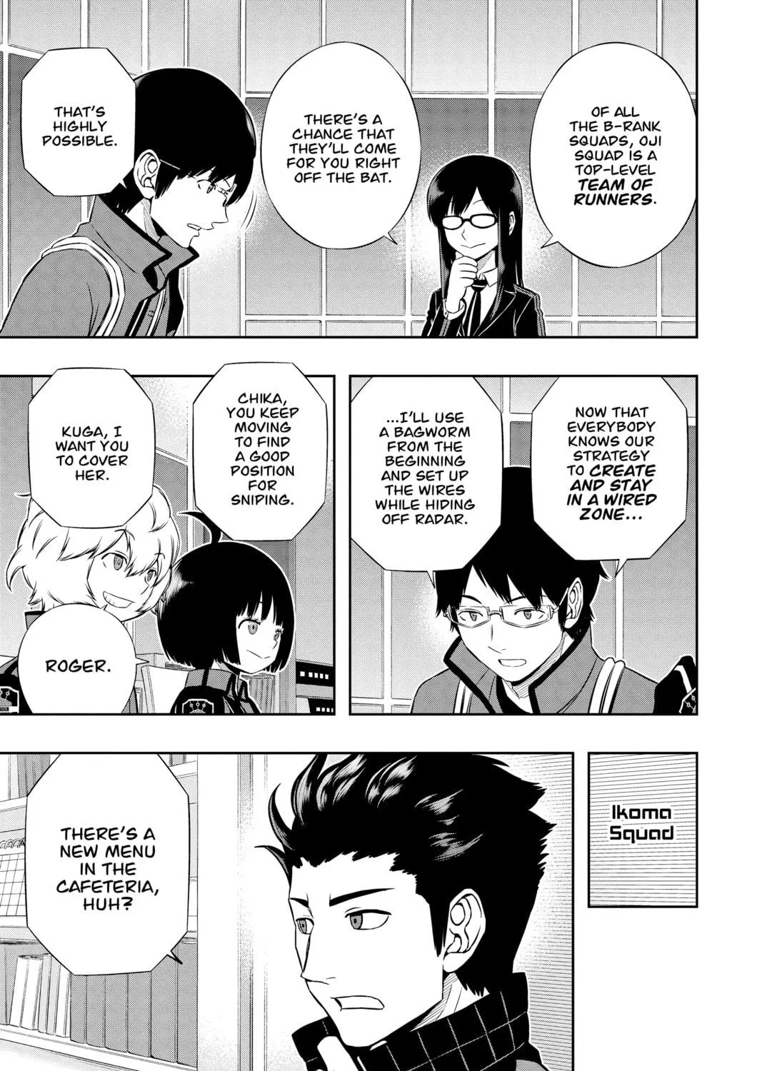 Read World Trigger chapter 151 image 4 on Lezhin