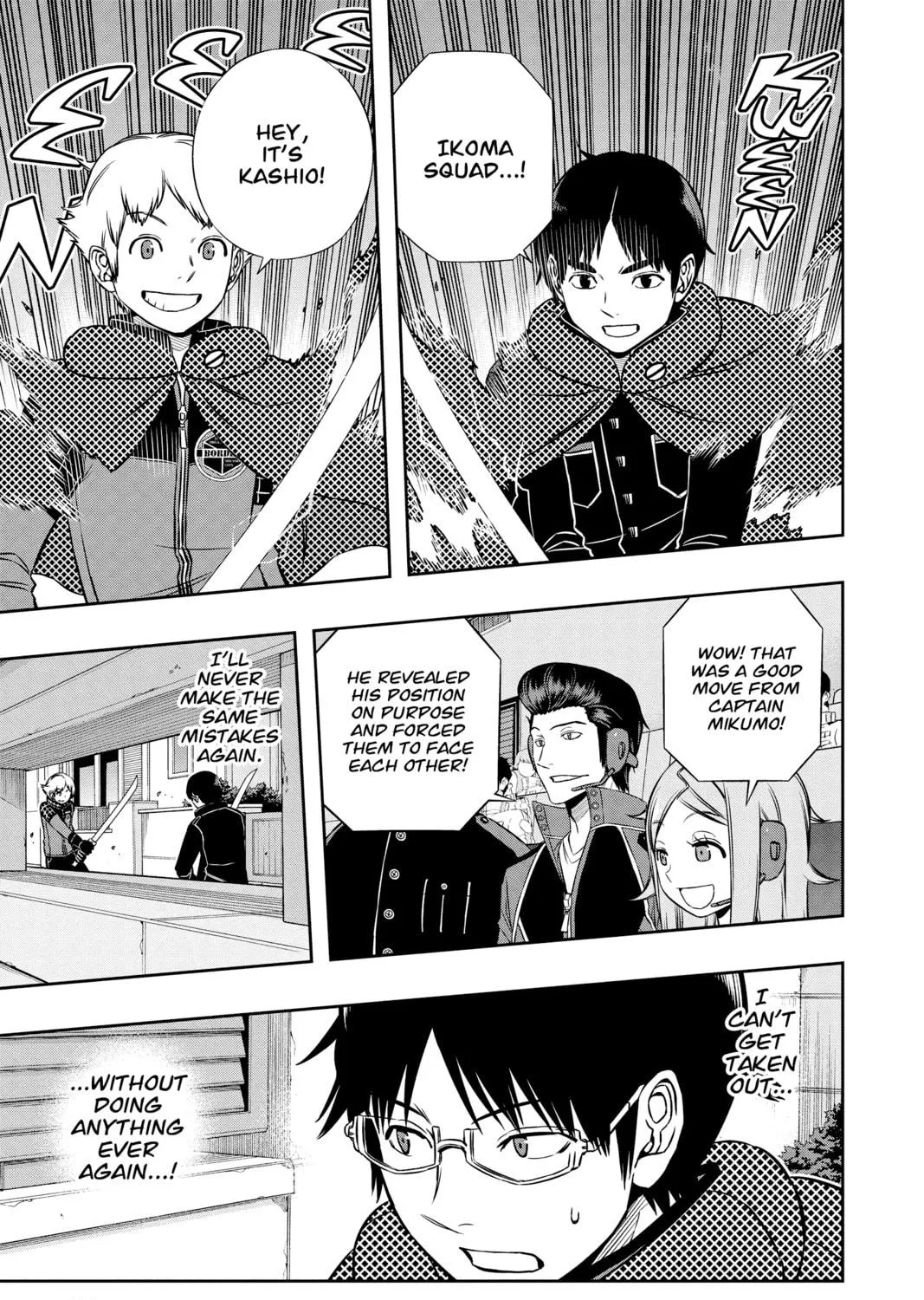 Read World Trigger chapter 152 image 34 on Lezhin