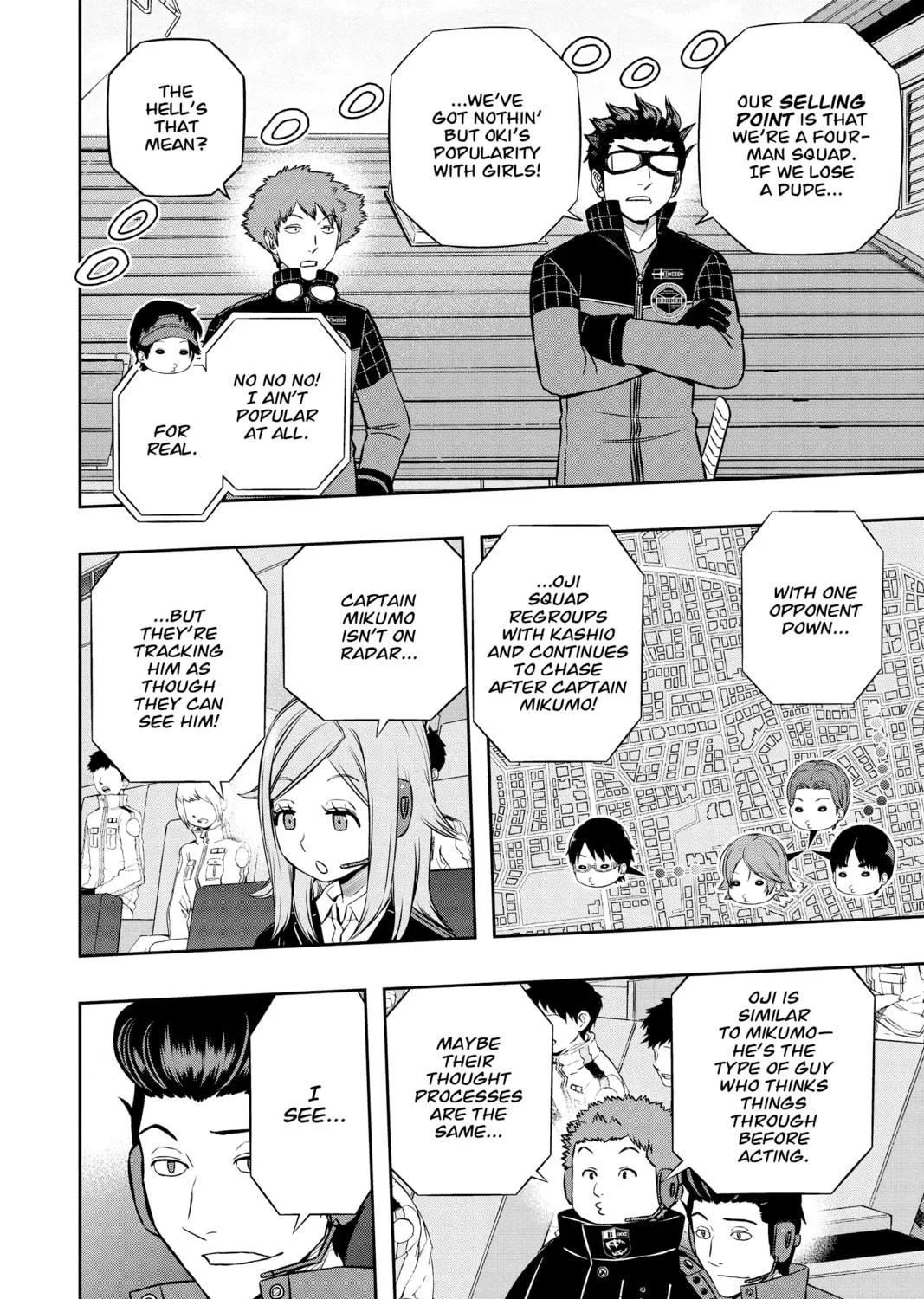 Read World Trigger chapter 153 image 18 on Lezhin