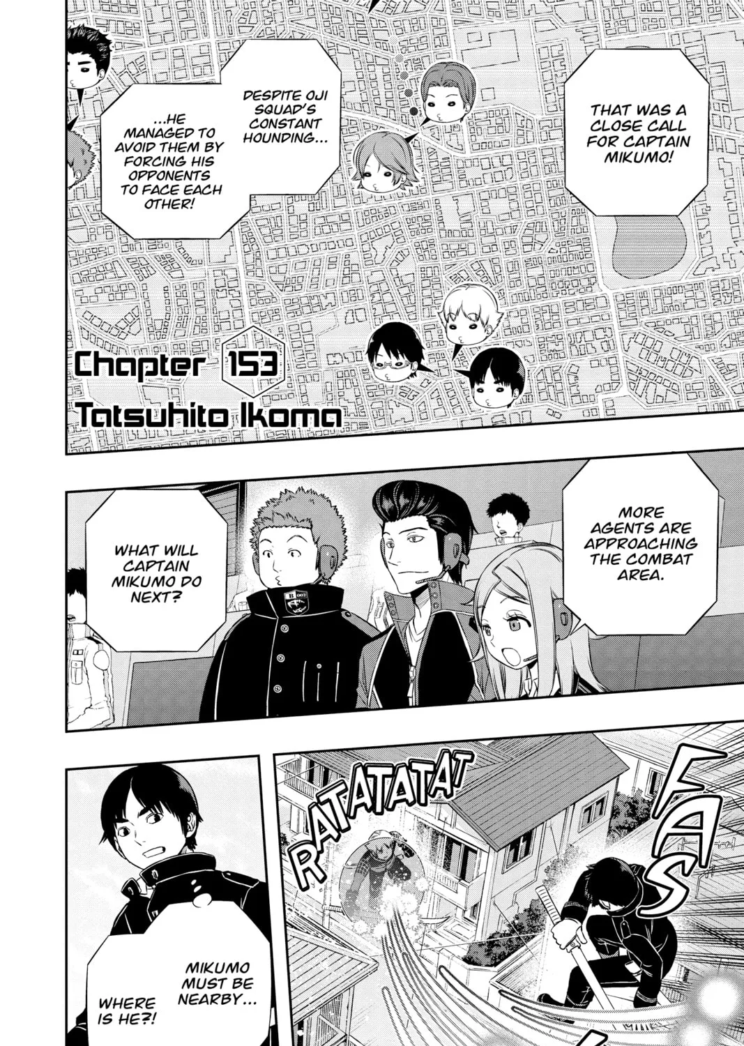Read World Trigger chapter 153 image 2 on Lezhin
