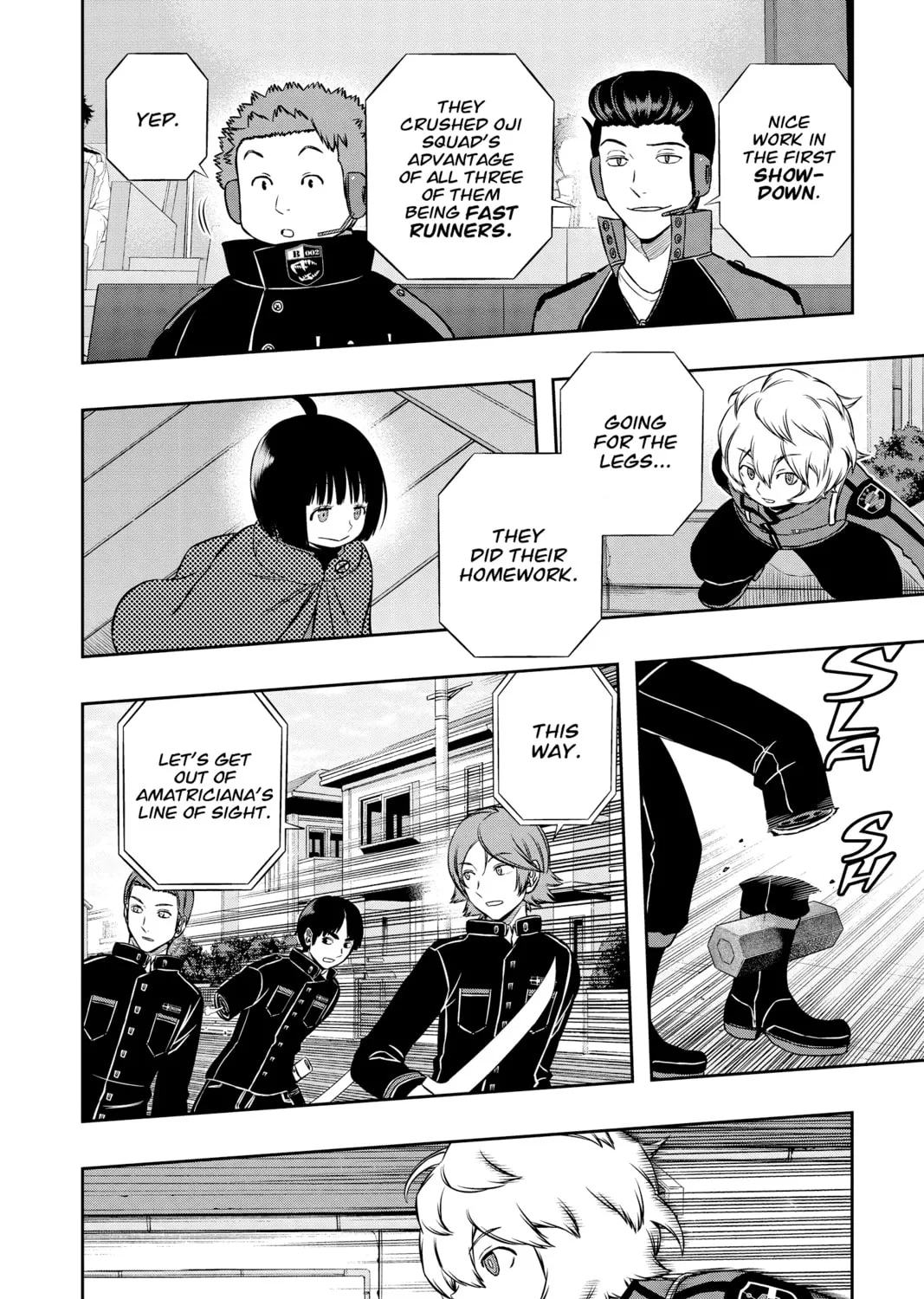 Read World Trigger chapter 153 image 26 on Lezhin