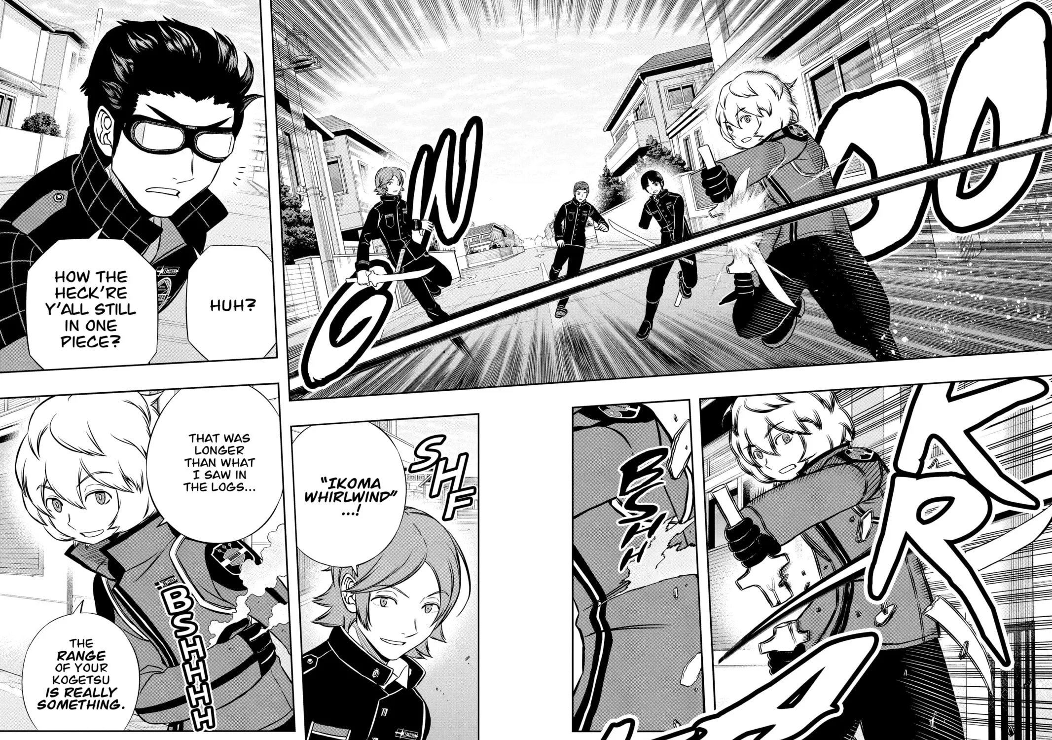 Read World Trigger chapter 153 image 32 on Lezhin