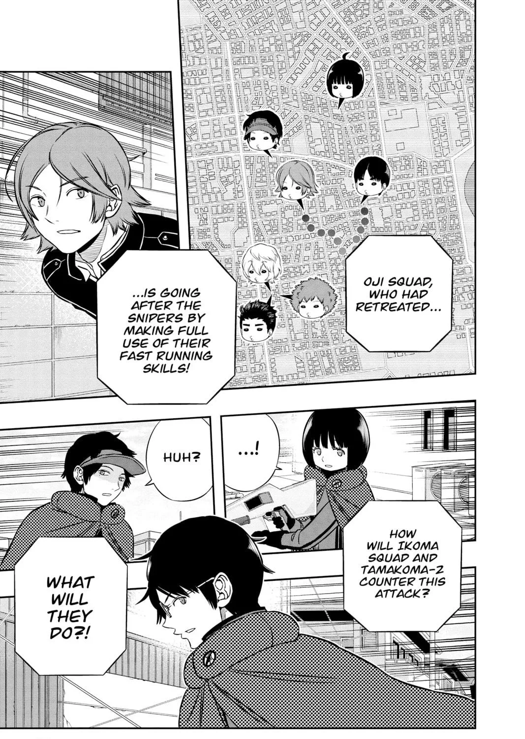 Read World Trigger chapter 154 image 34 on Lezhin