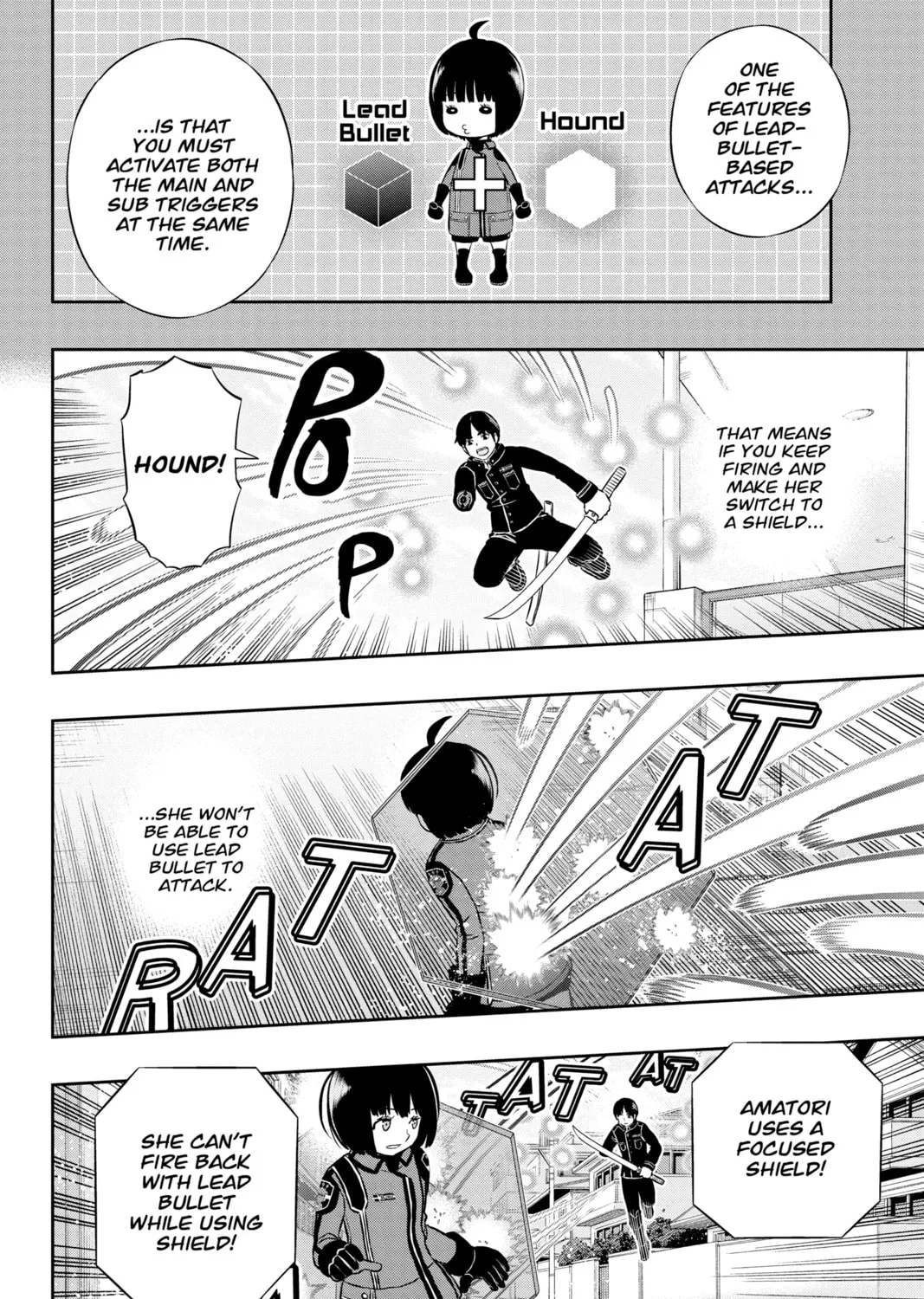 Read World Trigger chapter 155 image 14 on Lezhin