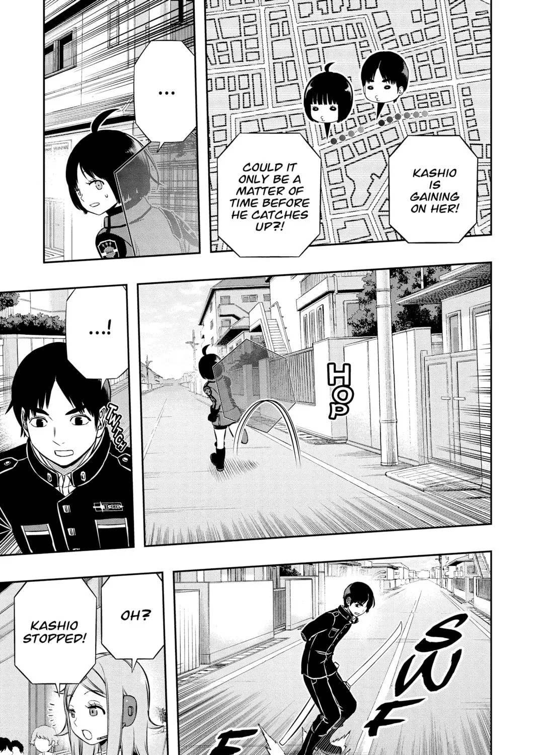 Read World Trigger chapter 155 image 16 on Lezhin