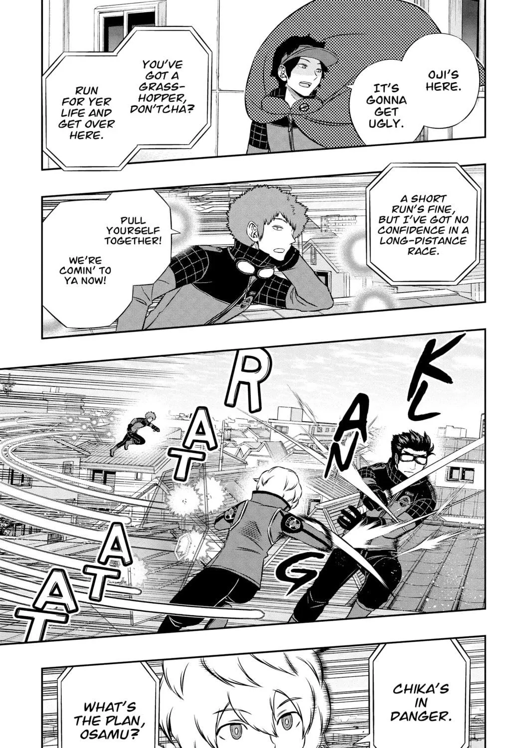Read World Trigger chapter 155 image 4 on Lezhin