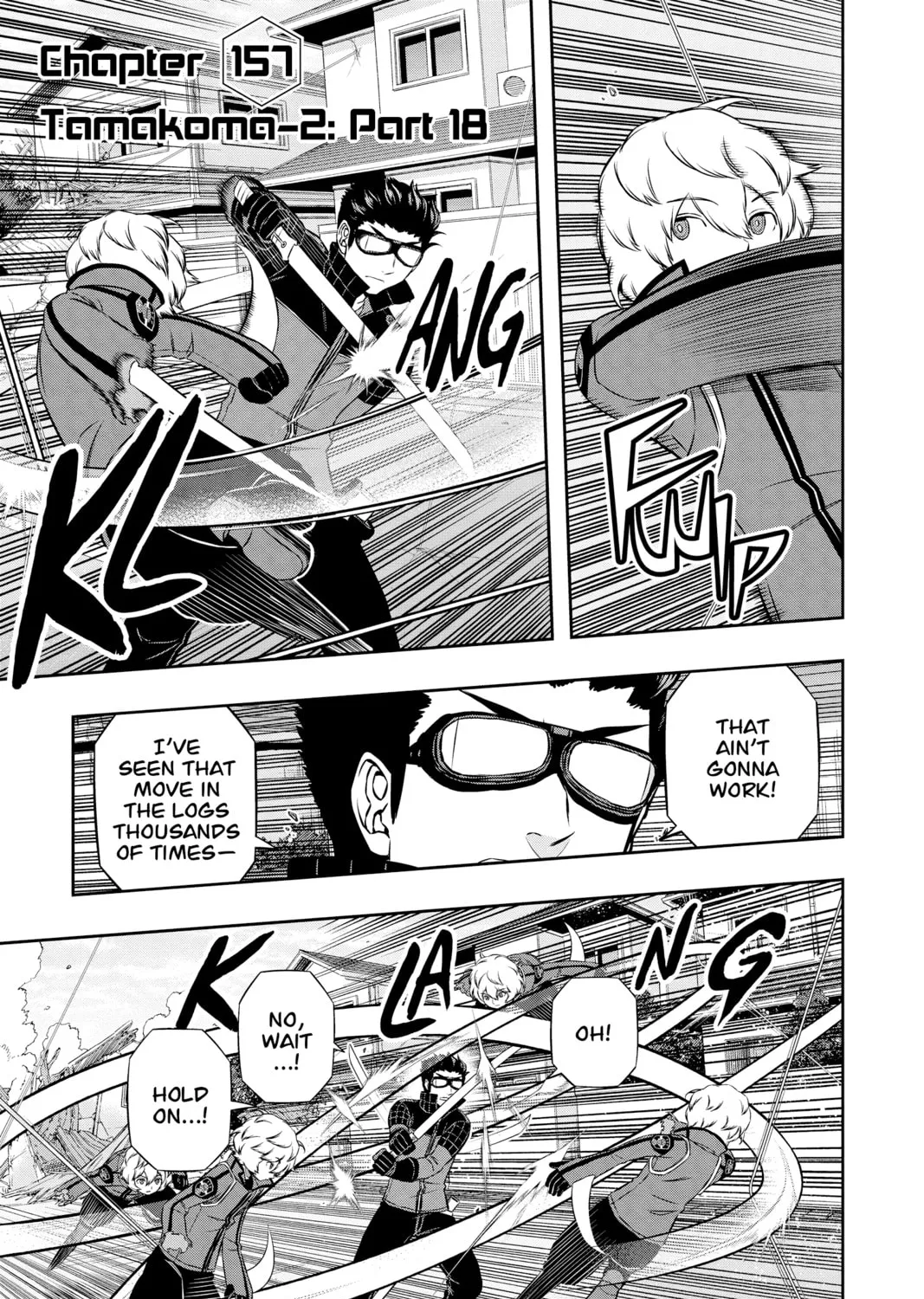 Read World Trigger chapter 157 image 0 on Lezhin
