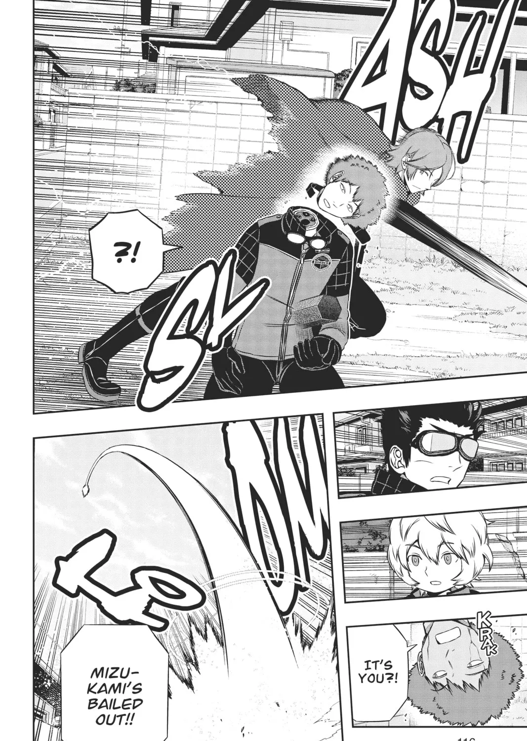 Read World Trigger chapter 157 image 14 on Lezhin