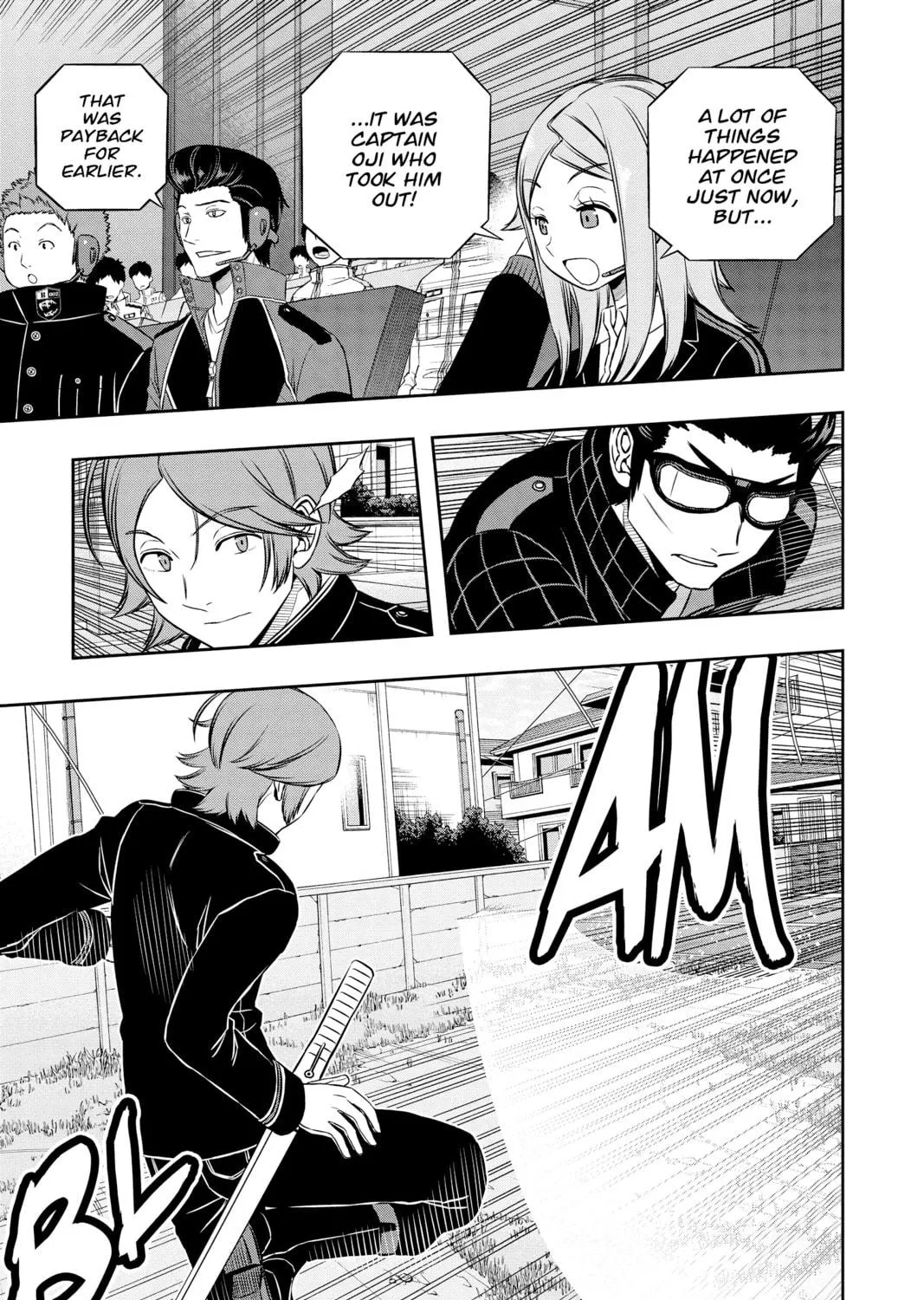 Read World Trigger chapter 157 image 16 on Lezhin
