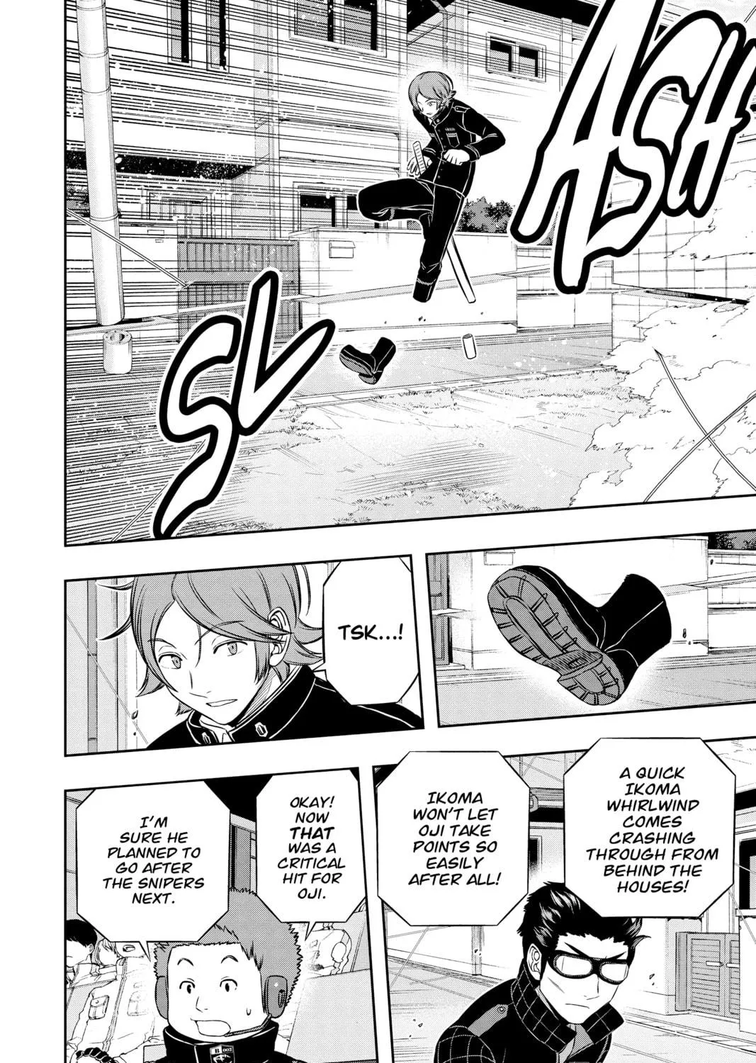 Read World Trigger chapter 157 image 18 on Lezhin