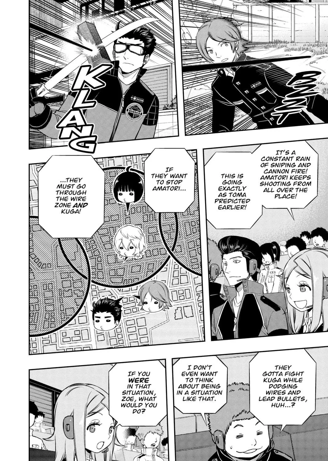 Read World Trigger chapter 157 image 22 on Lezhin