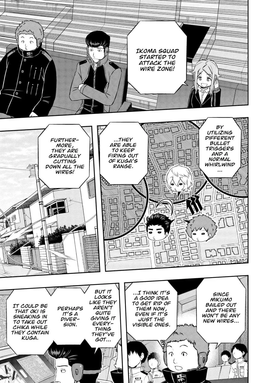 Read World Trigger chapter 157 image 4 on Lezhin