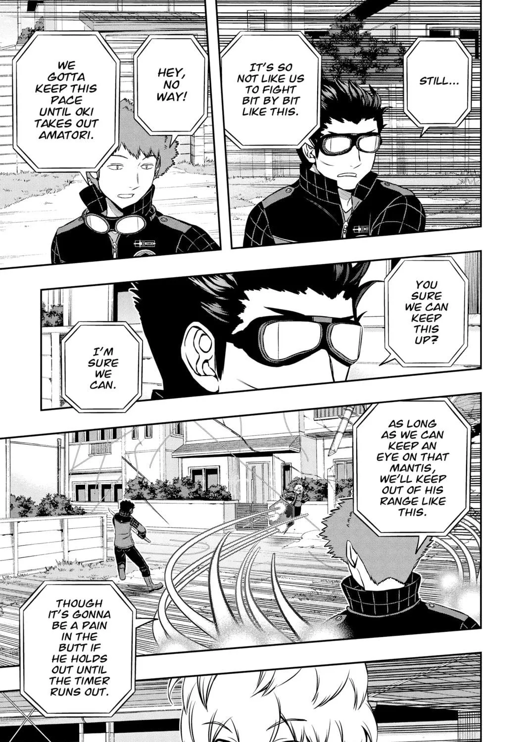 Read World Trigger chapter 157 image 8 on Lezhin