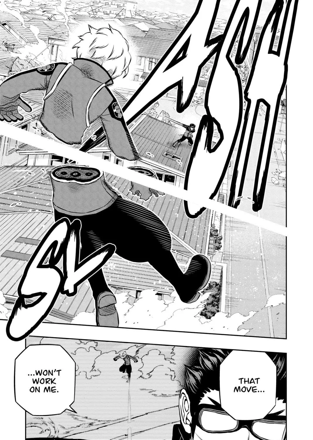 Read World Trigger chapter 158 image 16 on Lezhin