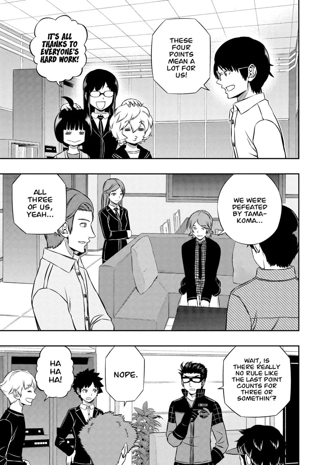 Read World Trigger chapter 158 image 24 on Lezhin