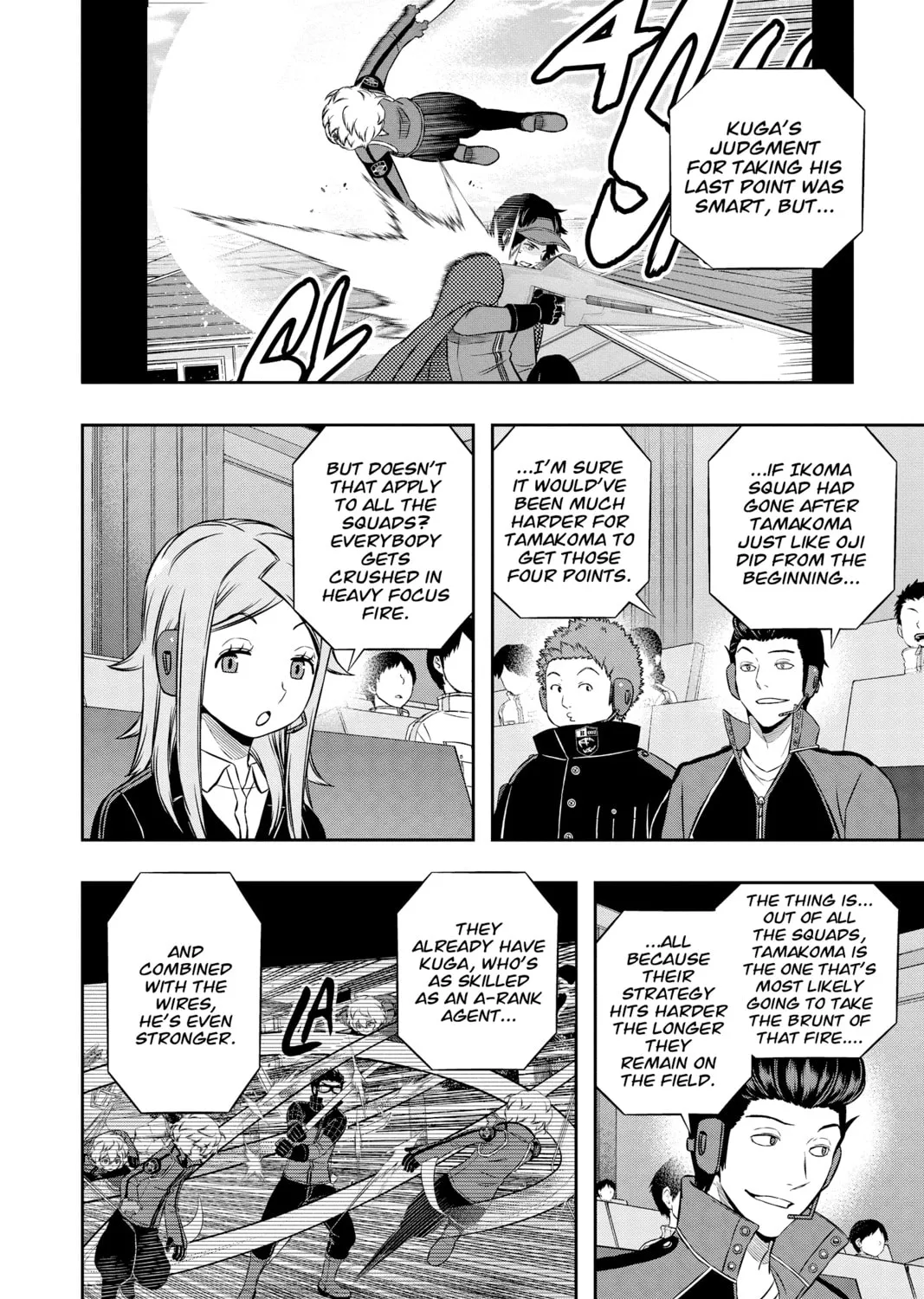 Read World Trigger chapter 158 image 30 on Lezhin