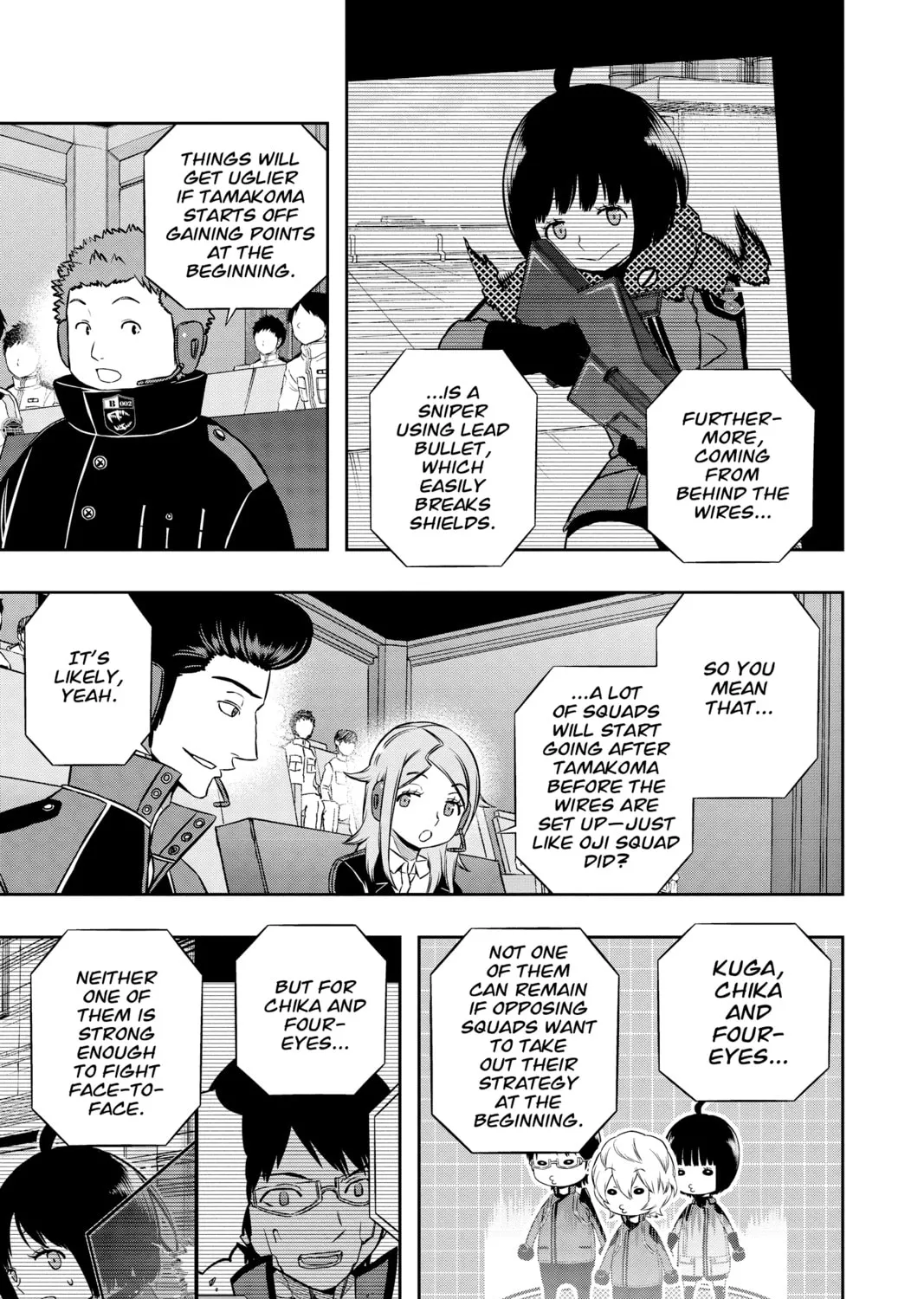 Read World Trigger chapter 158 image 32 on Lezhin