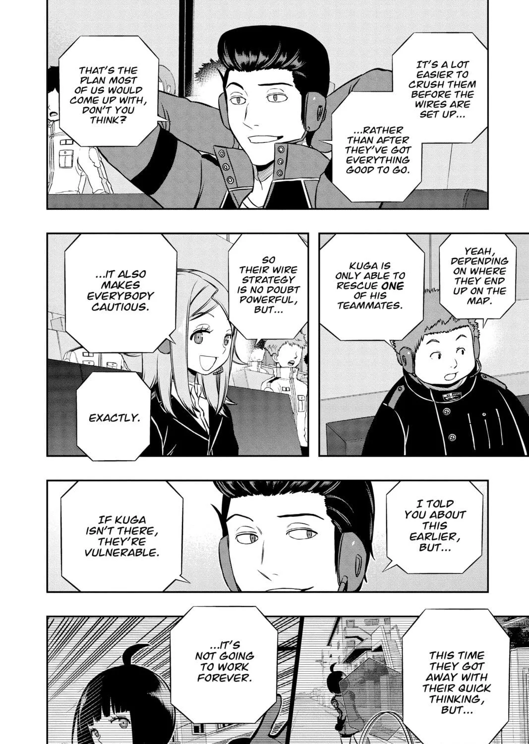 Read World Trigger chapter 158 image 34 on Lezhin