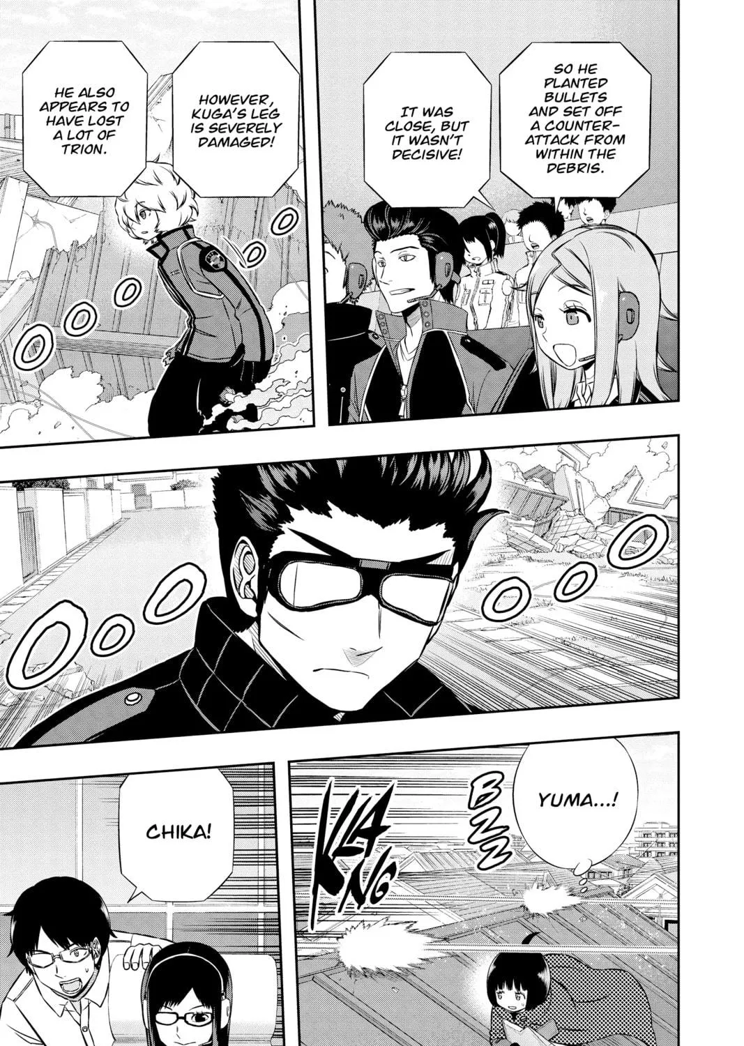 Read World Trigger chapter 158 image 4 on Lezhin