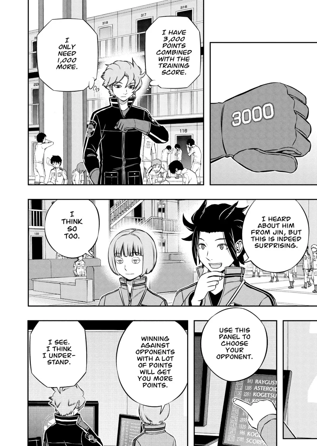 Read World Trigger chapter 159 image 14 on Lezhin