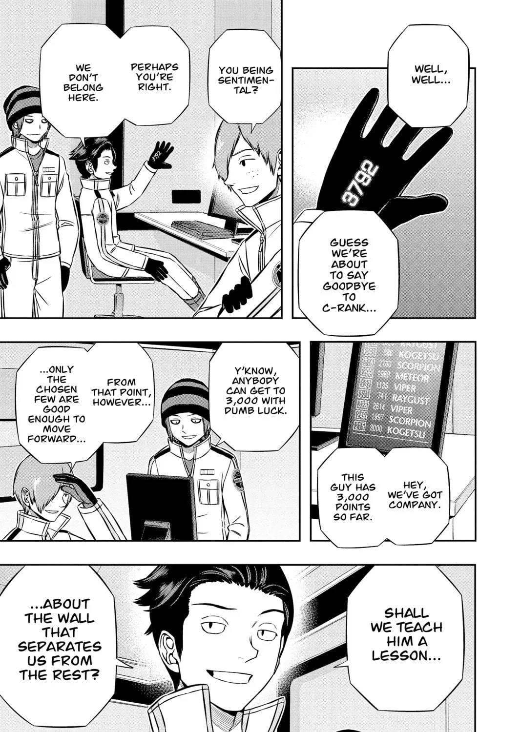 Read World Trigger chapter 159 image 16 on Lezhin