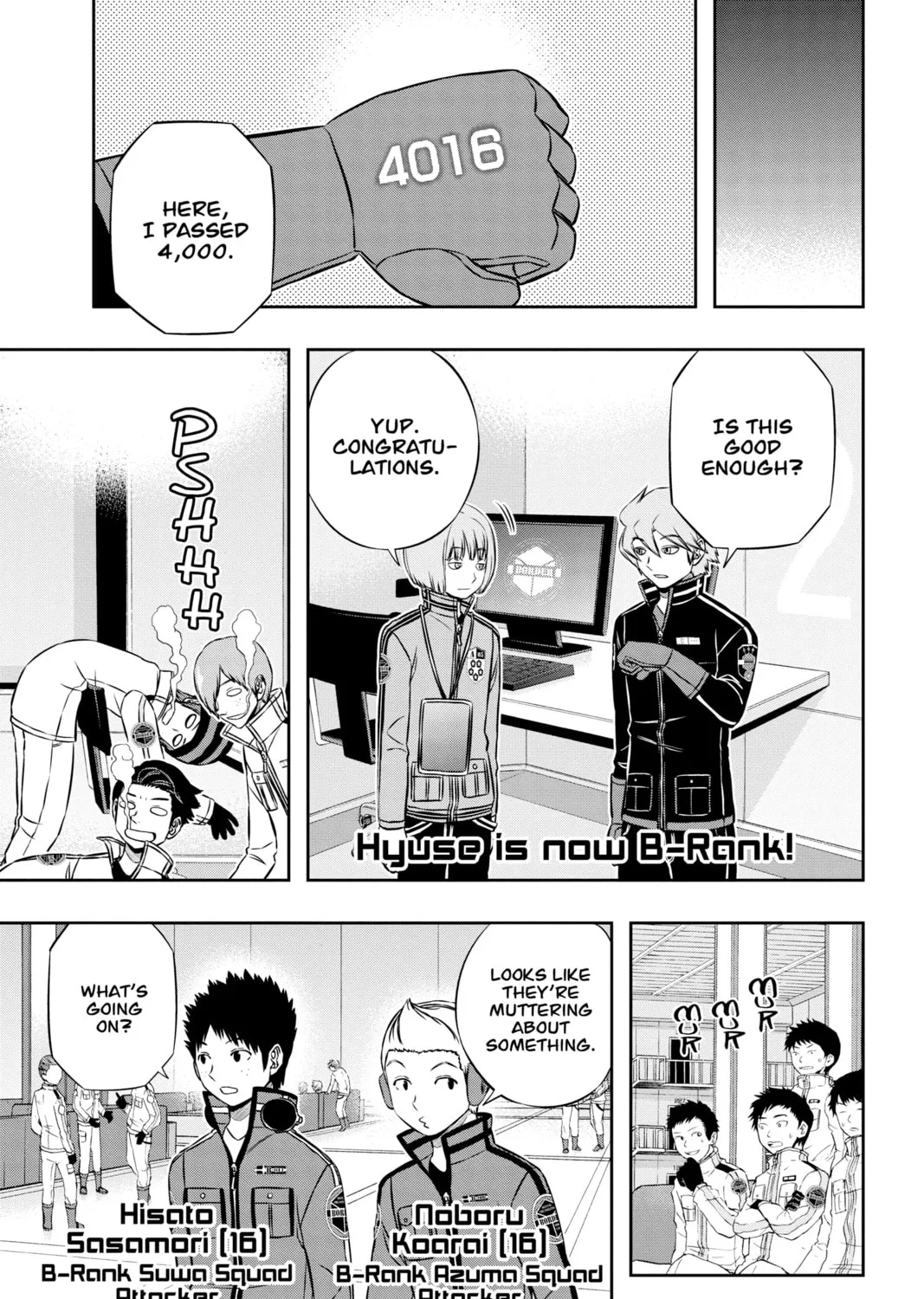 Read World Trigger chapter 159 image 20 on Lezhin