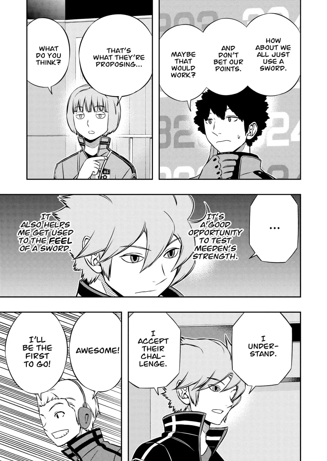 Read World Trigger chapter 159 image 24 on Lezhin