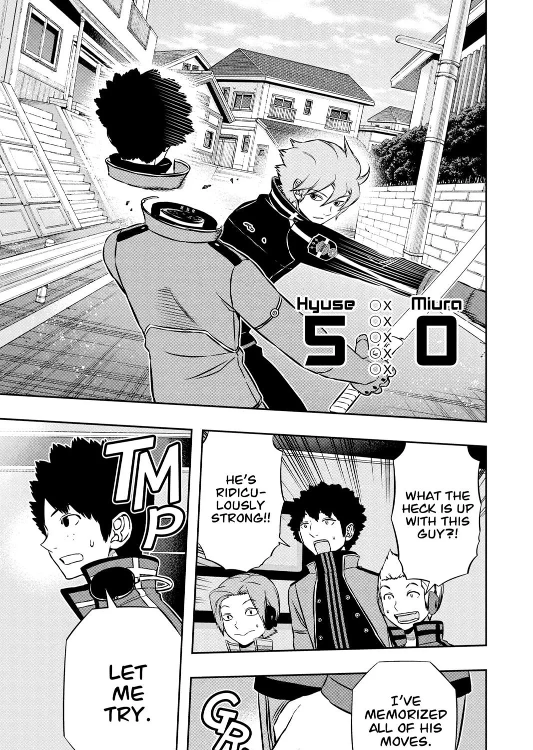 Read World Trigger chapter 159 image 28 on Lezhin
