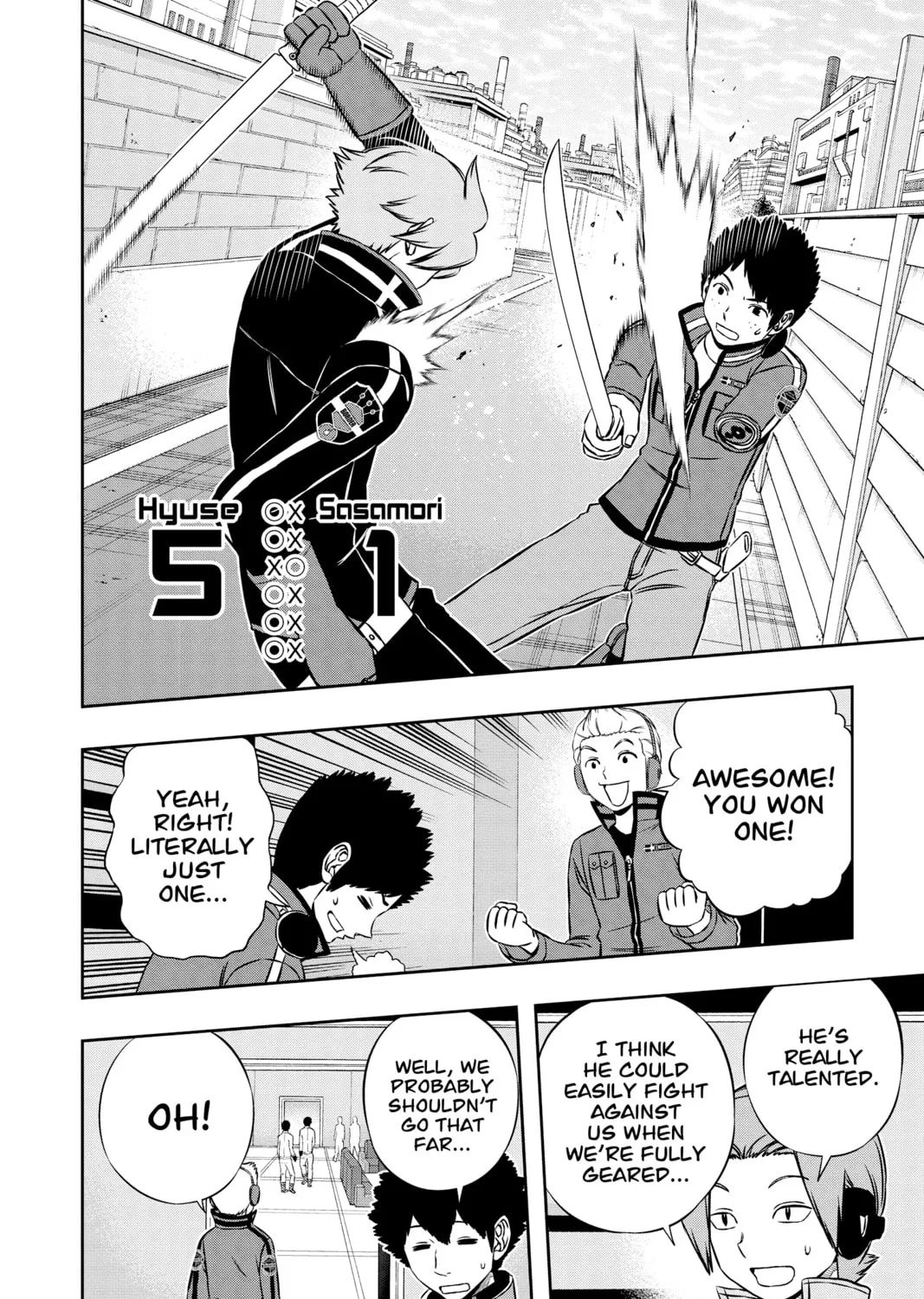 Read World Trigger chapter 159 image 30 on Lezhin