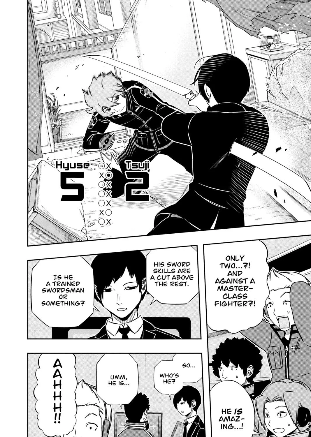 Read World Trigger chapter 159 image 34 on Lezhin