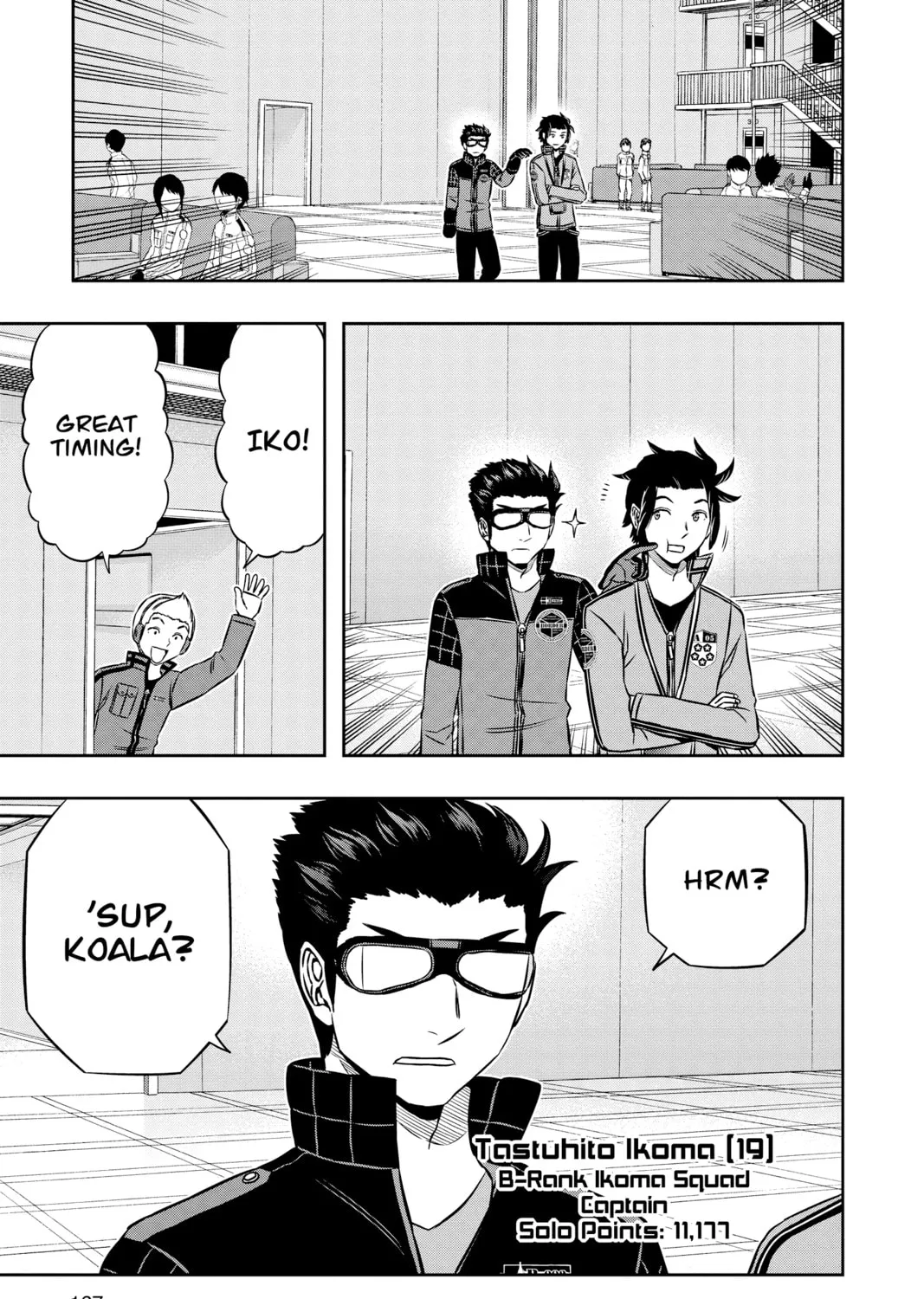 Read World Trigger chapter 159 image 36 on Lezhin