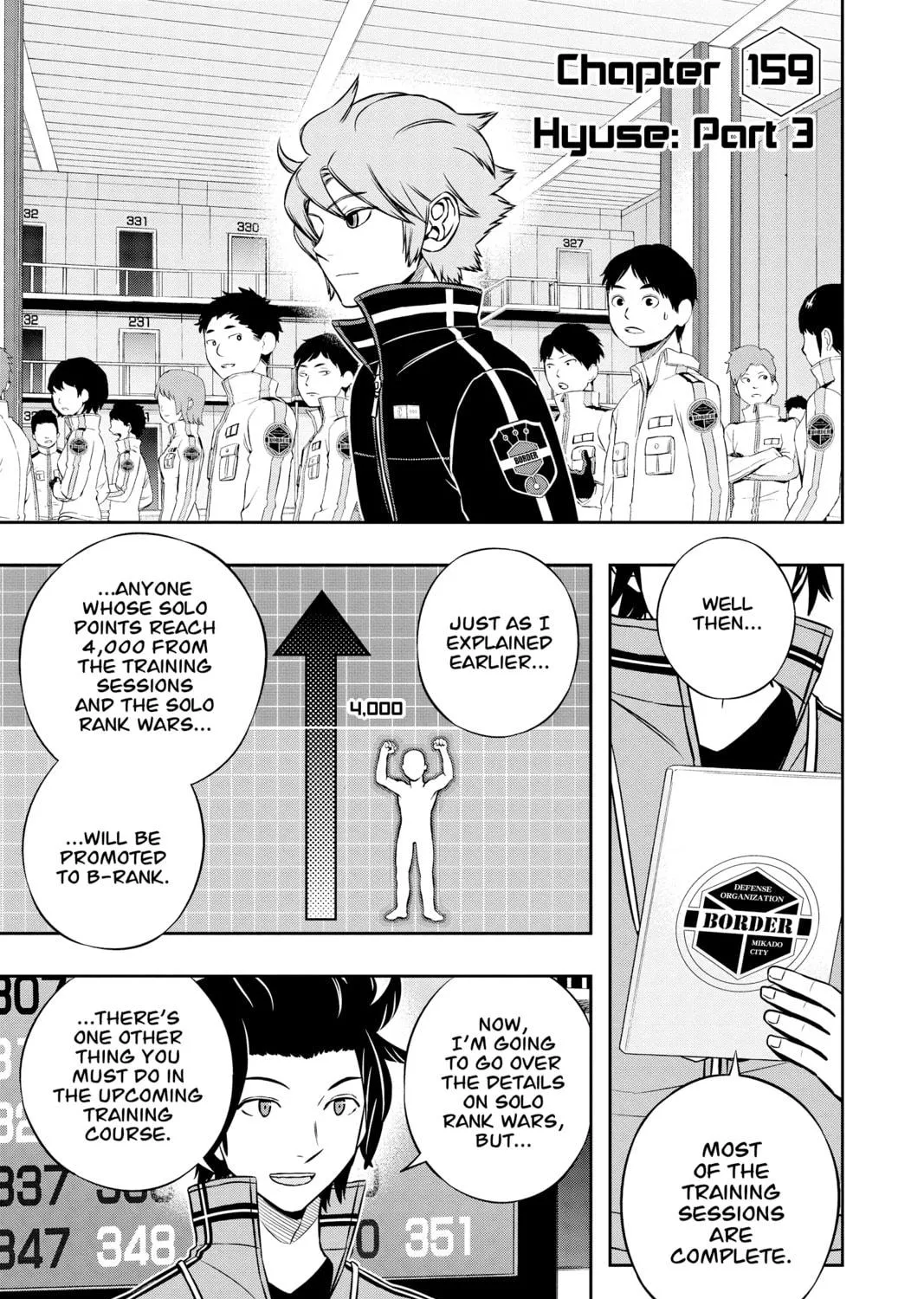 Read World Trigger chapter 159 image 4 on Lezhin