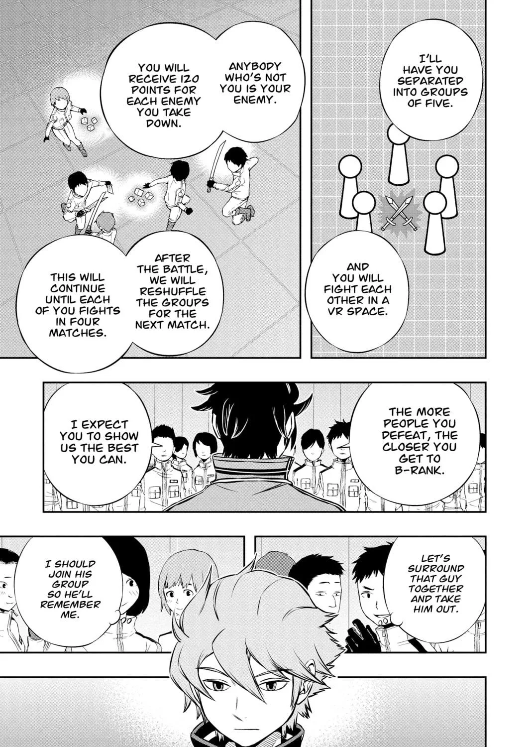 Read World Trigger chapter 159 image 8 on Lezhin