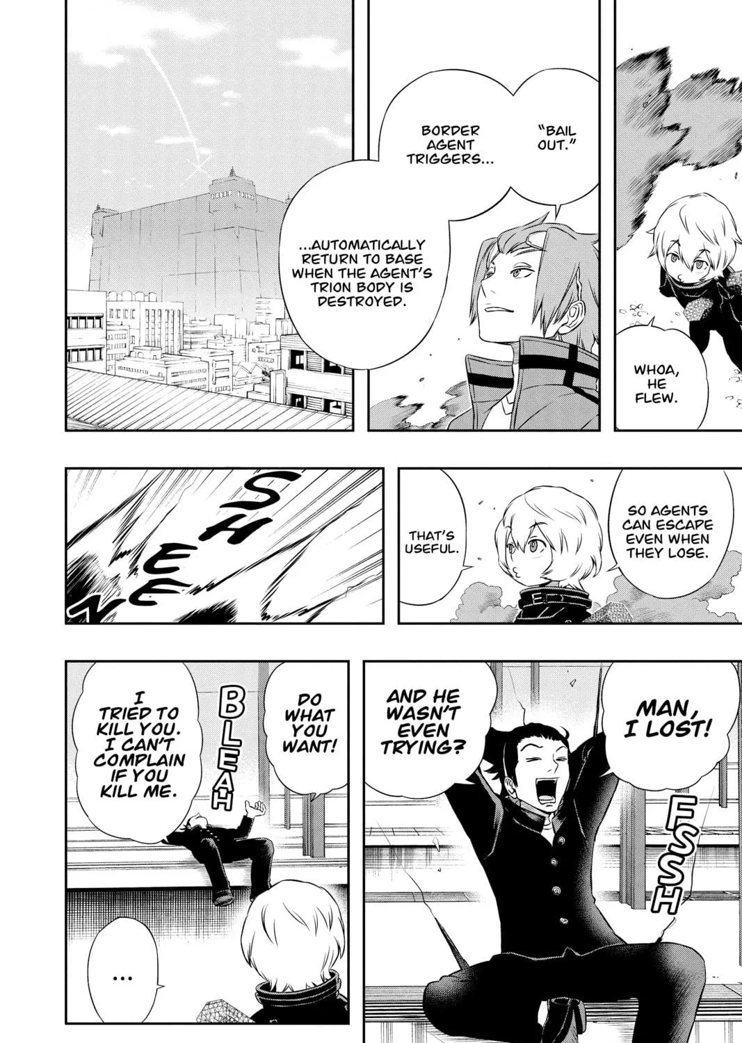 Read World Trigger chapter 16 image 18 on Lezhin