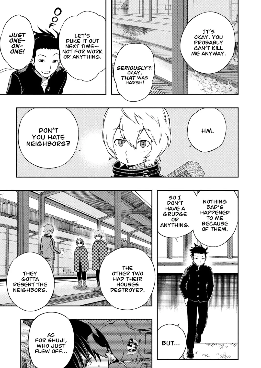 Read World Trigger chapter 16 image 20 on Lezhin