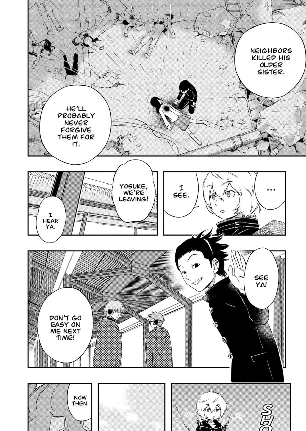 Read World Trigger chapter 16 image 22 on Lezhin