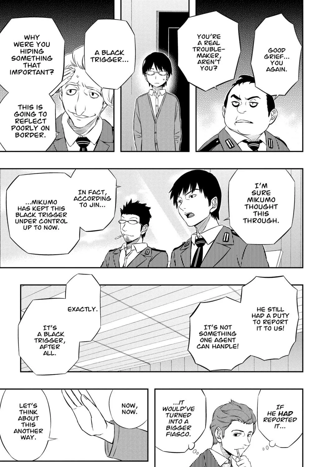 Read World Trigger chapter 16 image 28 on Lezhin