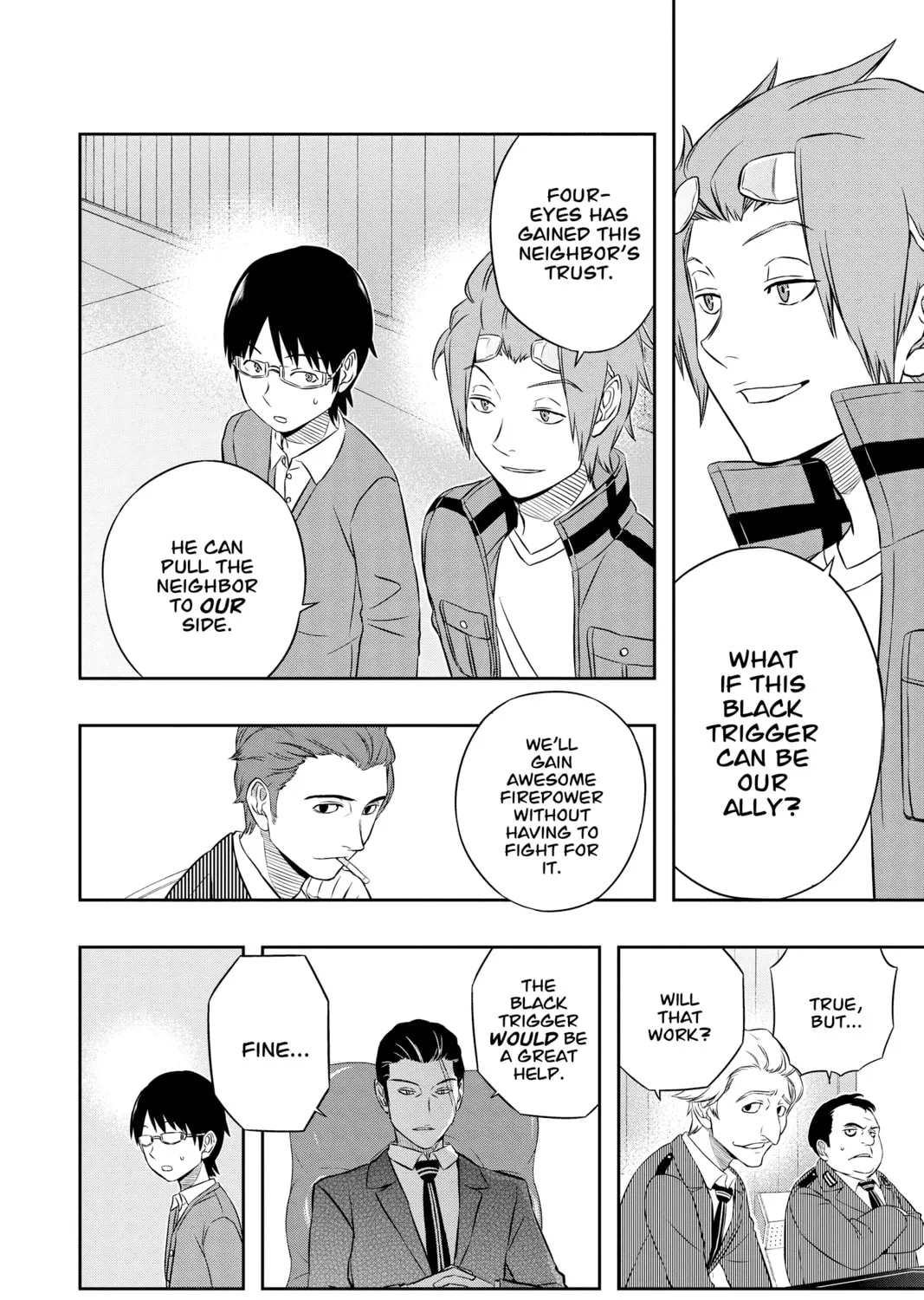 Read World Trigger chapter 16 image 30 on Lezhin