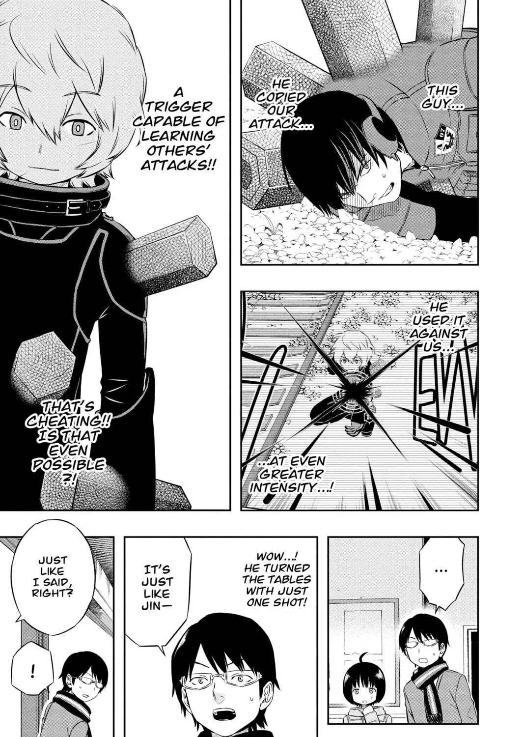 Read World Trigger chapter 16 image 4 on Lezhin