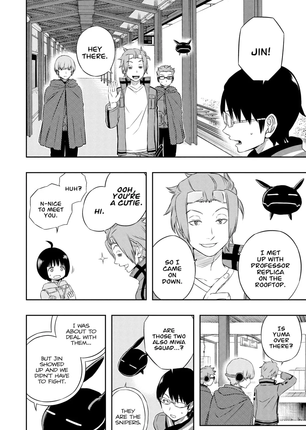 Read World Trigger chapter 16 image 6 on Lezhin