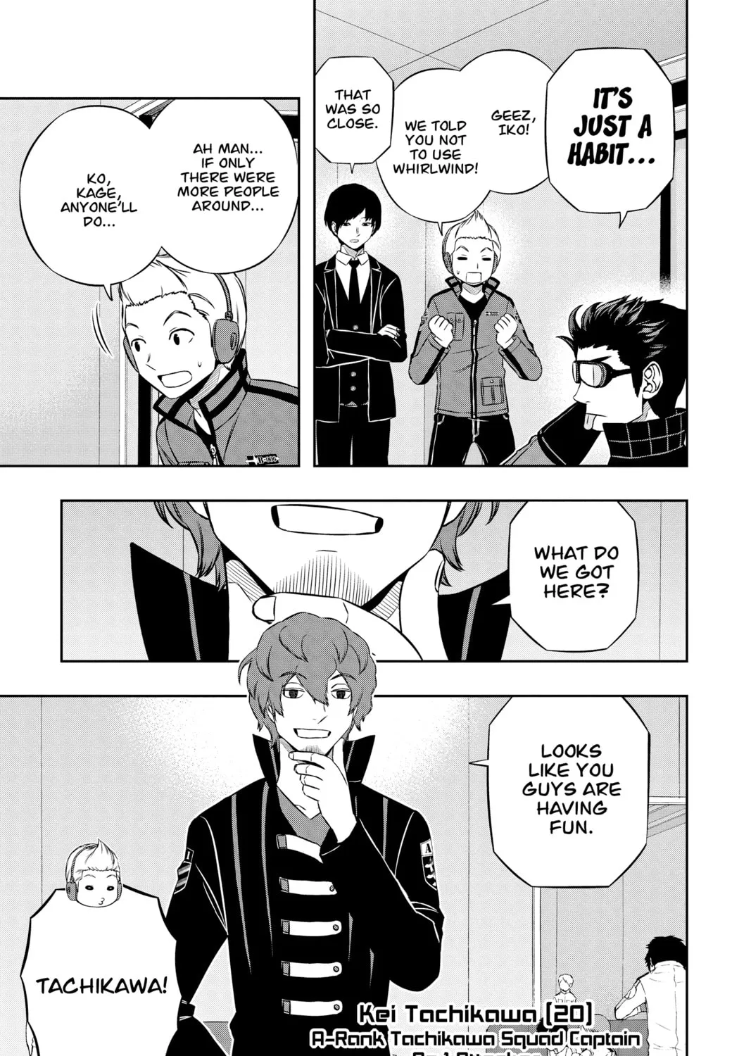 Read World Trigger chapter 160 image 12 on Lezhin