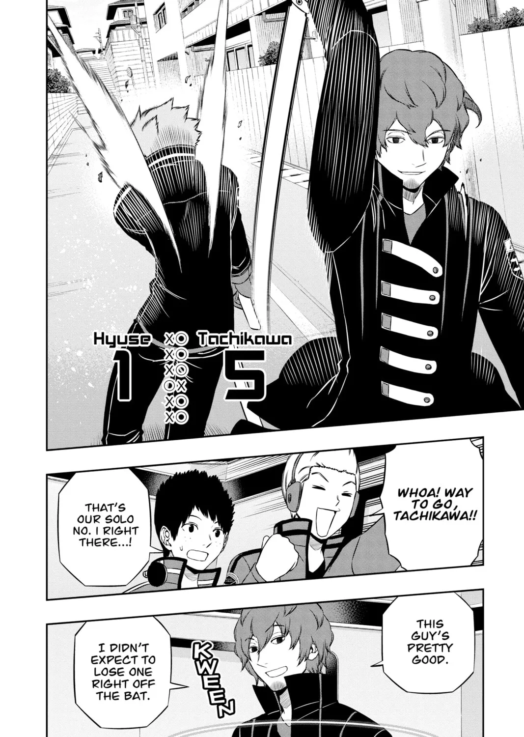 Read World Trigger chapter 160 image 14 on Lezhin