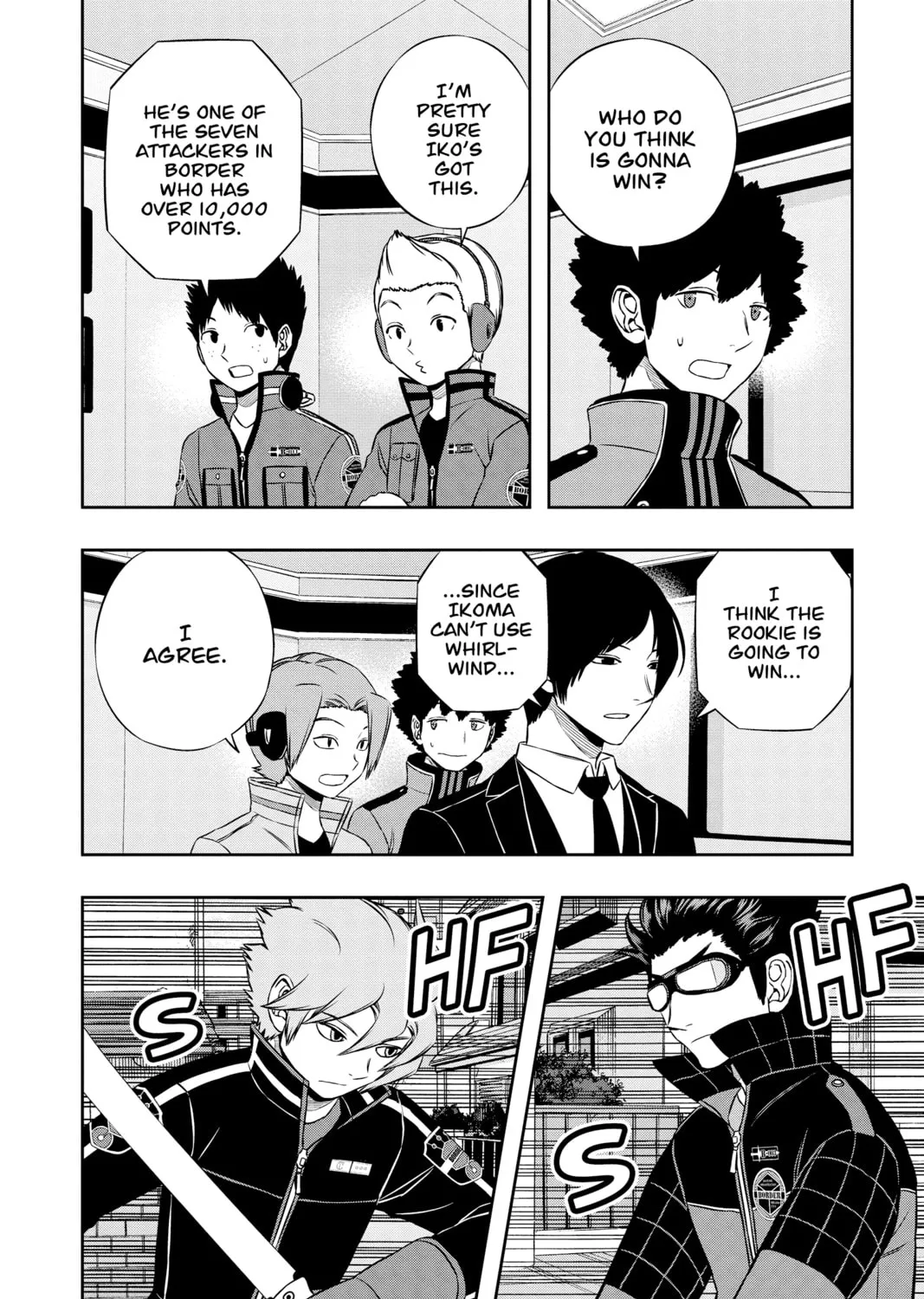 Read World Trigger chapter 160 image 2 on Lezhin