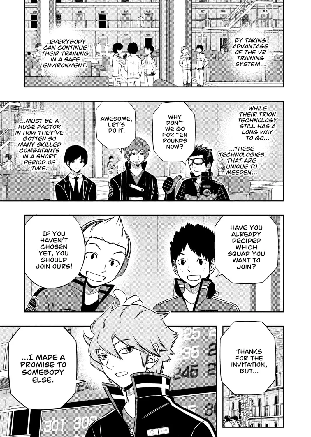 Read World Trigger chapter 160 image 20 on Lezhin