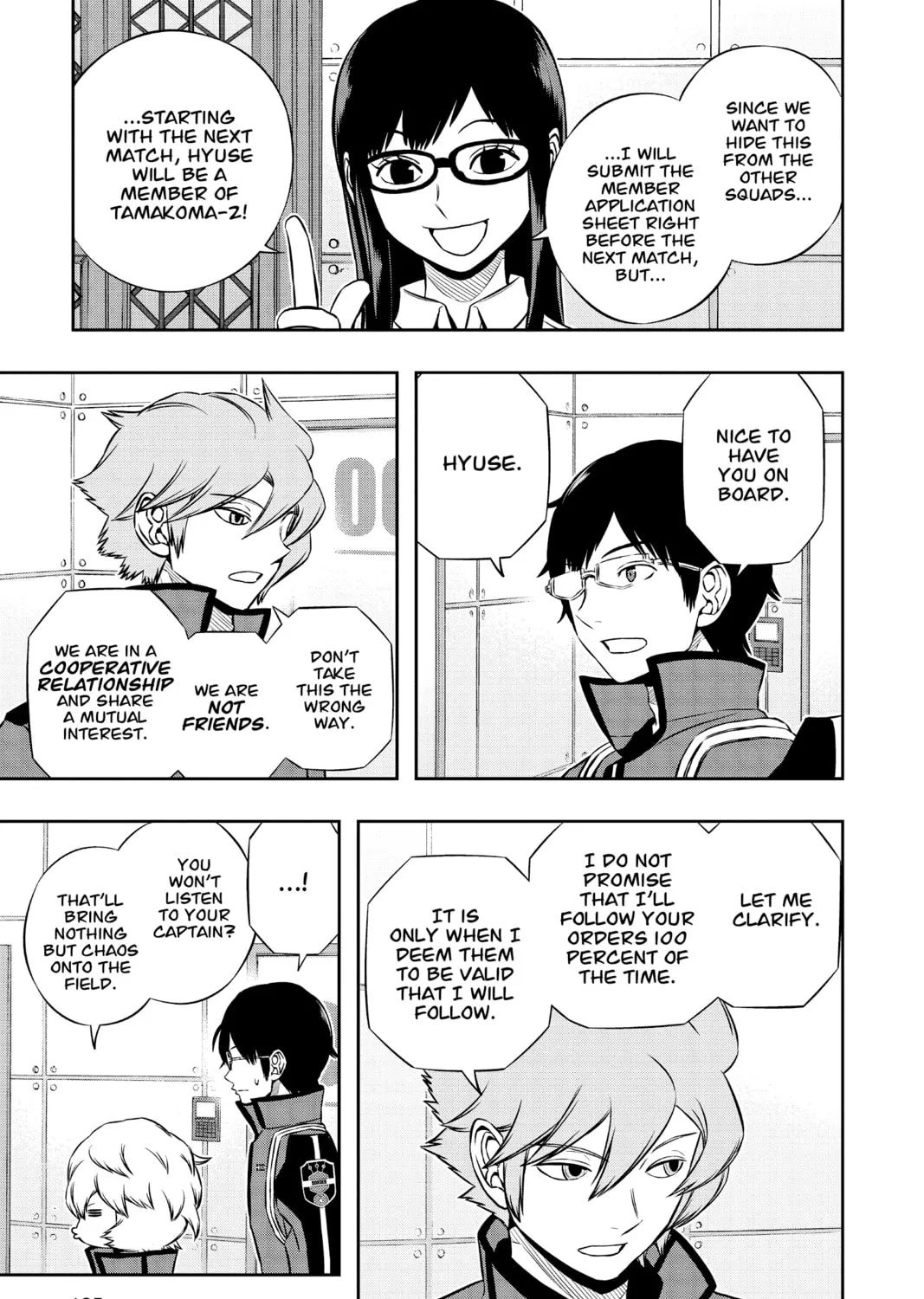 Read World Trigger chapter 160 image 32 on Lezhin